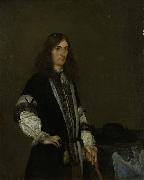 Gerard ter Borch the Younger Portrait of Francois de Vicq oil on canvas